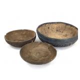 Gourd Carved Bowls