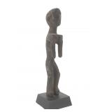 East African Hunched Wood Figure
