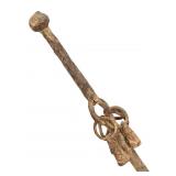 Metal Staff With Bells