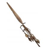 Yoruban Spear Staff With Bells