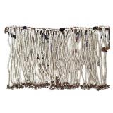 Beaded Leather Skirt