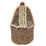 Yoruban Cowrie Shrine Container From Nigeria