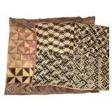 Kuba Raffia Mats From The DRC