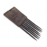 Akan Wood Carved Comb