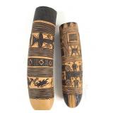 Fulani Carved Calabash Vessels