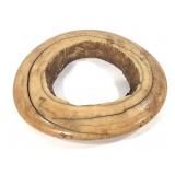 Ivory Bangle Oblong Oval
