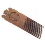 Akan Wood Comb From Ghana