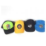 4 Grateful Dead Caps Varying Sizes