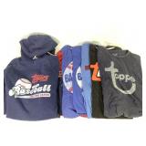 Topps Baseball 6 Shirts 1 Hoodie