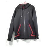 Air Jordan Black Hooded Jacket Sz L