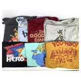 7 Disney T-Shirts All Size Large