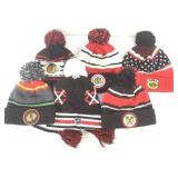 6 Chicago Blackhawks Winter Hats