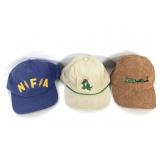 3 Grateful Dead Caps Adjustable Size