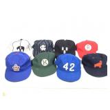 8 Baseball Caps Various Brands And Sizes