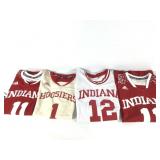 4 IU Adidas Basketball Jerseys Sz M-XL