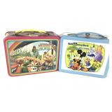 Vtg Disney World & Muppets Lunch Boxes
