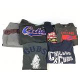 Cubs 2 Hoodies 4 Shirts Size L