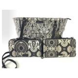 Sakroots Metro Tote Wristlet Crossbody Wallet