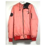 Nike Pink Anorak Hooded Coat Sz L