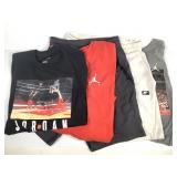 2 Nike Shorts & 3 AirJordan Tee Shirts