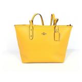 Coach City Zip Tote Bag F58846 Canary