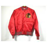 Vtg Chalk Line Childrens Blackhawks Jacket Sz 14-