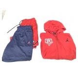 2 Jordan Mesh Shorts Med. & Lg Red Jordan Hoodie