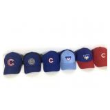 6 Cubs Baseball Caps