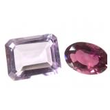 Amethyst Emerald Cut 3.5 Ct VVS Grade