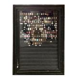 48" x 36" Display Case w 160+ Cabochons