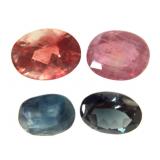 2 Tourmaline 2.55 CTTW Sapphire 1.1 CT Ruby 1.9 CT