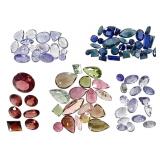 Garnet Sapphir Tourmaline Peridot Tanzanite 16.1Ct