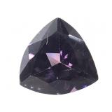 Trilliant Cut Red Spinel EC Grade .85 Ct