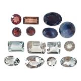 3 BL Sapphire 3.5 CT 4 Tur 1 CT 8 WH Topaz 4.6 CT