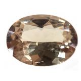Faceted Oval C/C Garnet 1.3 CW