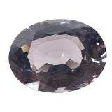 Grey Purple Spinel VVS 2.28 CT 9 x 6.5 mm