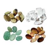 EMD2.35 CT Topaz 6.95 CT Tur 3.2 CT Citrine 3.7 CT