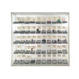 Display Case w 40+ Loose Gemstones
