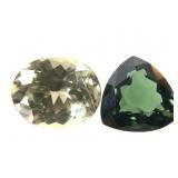 Daispore Zultanite OV 2.27 CT & Tri GR Tourmaline
