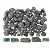 5 Green tourmaline 8.85 Grams +