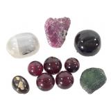 Star of India Ruby Xl Grey Moonstone Gr Sapphire +