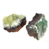 2 Adamite w Copper Xls New Mexico 3 oz