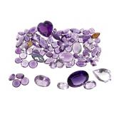 64 + Assort Cut Amethysts