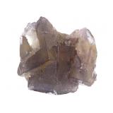 Yellow w Purple Translucent Zoned Fluorite 4.6 oz