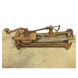 19th Century Cast Iron Sausage Stuffers