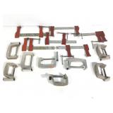 Misc LD Bar Clamps & Aluminum C Clamps