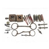 Pocket Knives Glass Cutters Large Dies Taps & Misc