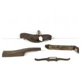 Spoke Shave - Pistol Sander - Saw Tooth Croze