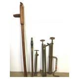 5 Antique Bucket Pumps