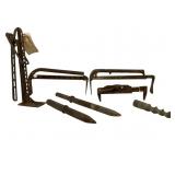 Vintage Brick Carriers & Jackhammer Bits